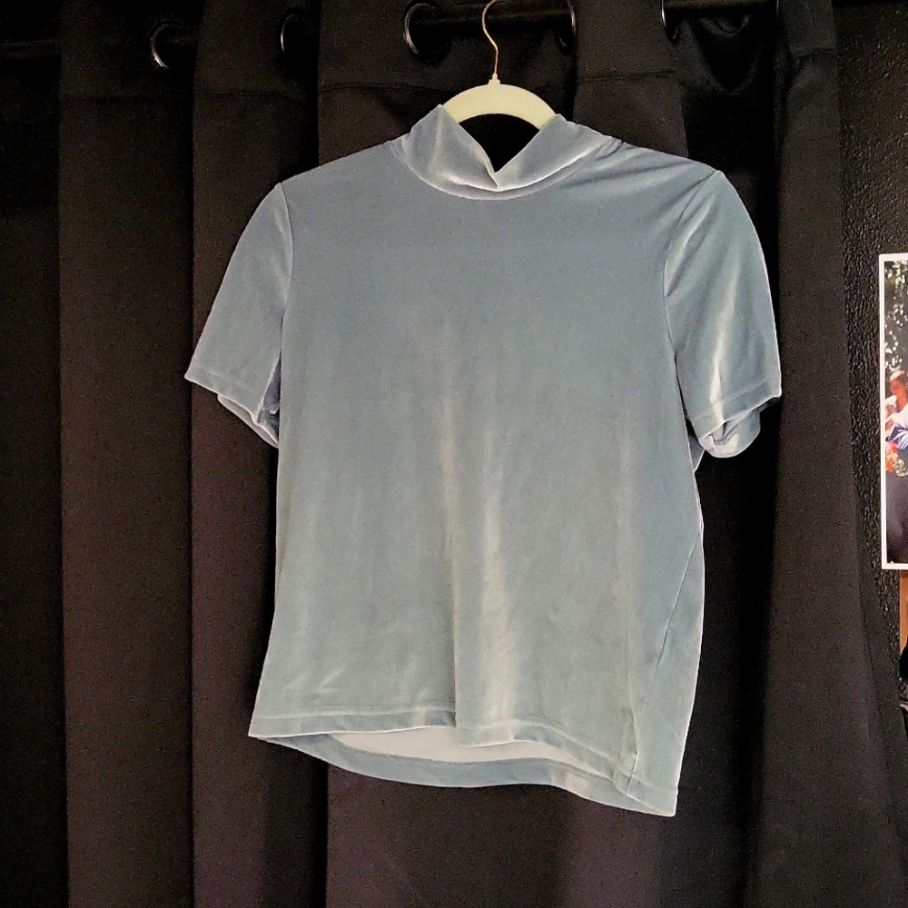 Green Velvet Madewell Turtleneck Size M
